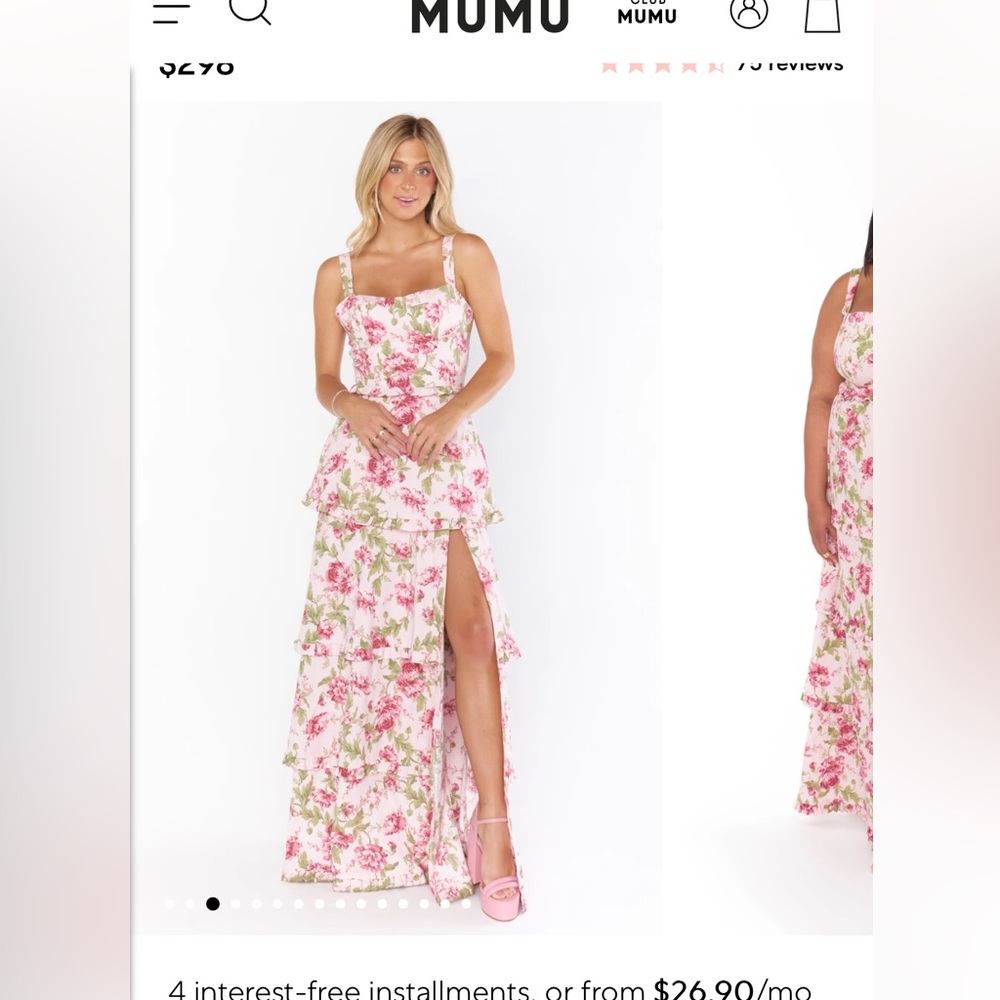 Show me your mumu lady corset dress